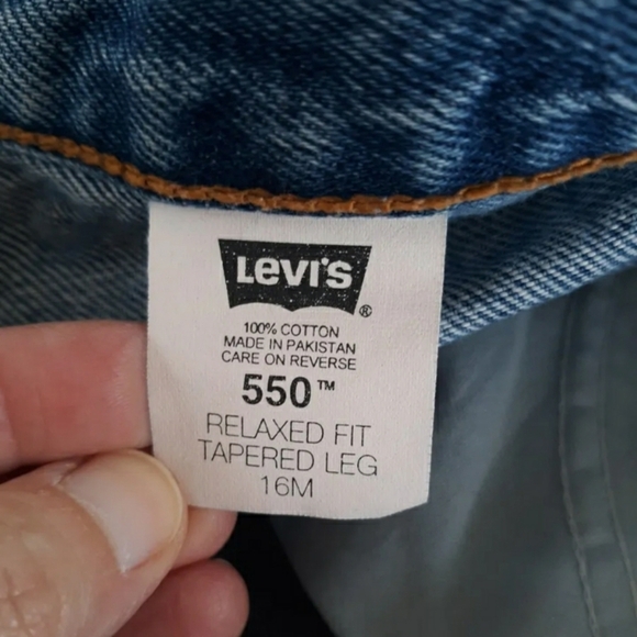 Vintage Levi's 550 Highrise Mom Jeans 16M - Picture 6 of 7
